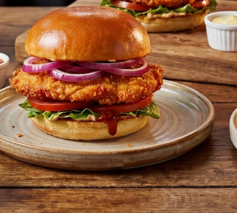 The Naughty Chick – sprød kyllingeburger